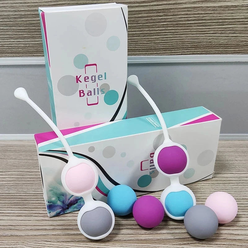 Boules de Kegel pour le Périnée - Kit de 4 Poids